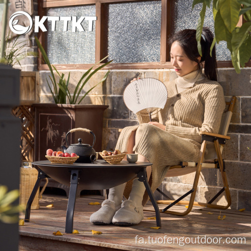اجاق گاز در فضای باز برای گرم کردن